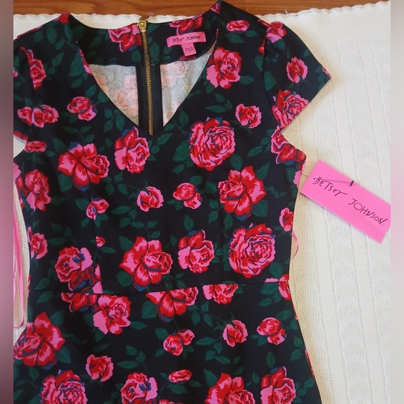 Betsey Johnson Floral Dress - Picture 1 of 6